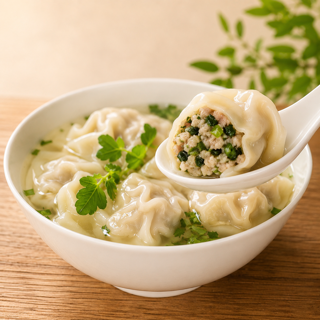 上海大馄饨 / Shanghai-style wontons